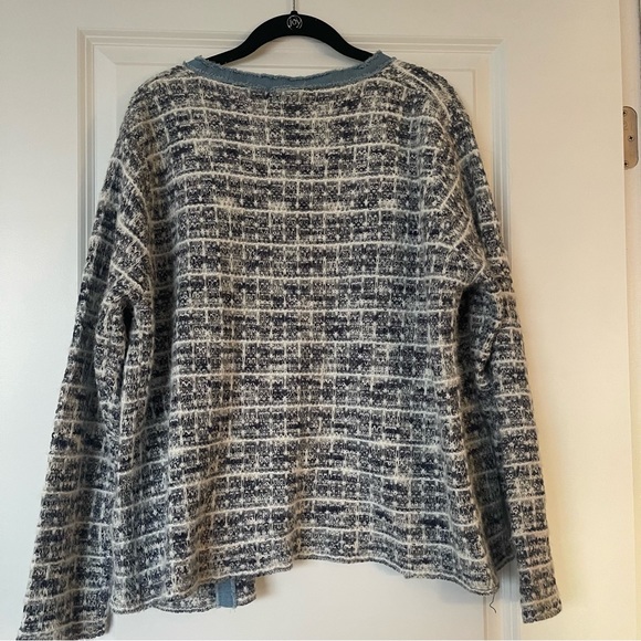 SIONI Faux tweed jacket-cardigan size L - Picture 7 of 7